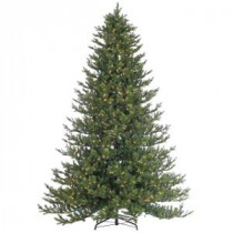 Sterling 9 ft. Pre-Lit Natural Cut Rockford Pine Artificial Christmas Tree with Clear Lights-6269--90C 206482522
