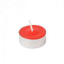Zest Candle 1.5 in. Red Citronella Tealight Candles (100-Box)-CTC-002 203363071