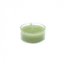 Zest Candle 1.5 in. Sage Green Tealight Candles (50-Pack)-CTZ-019 203363127