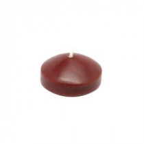 Zest Candle 1.75 in. Brown Floating Candles (Box of 24)-CFZ-019 203362936